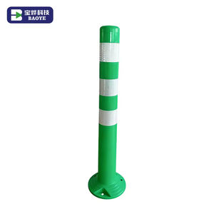 Dissuasore Stradale a Molla da 75 cm (30 Pollici) in Plastica TPU Flessibile, Riflettente ed Elastico, Attrezzatura di Sicurezza per Parcheggi - Product Image 4