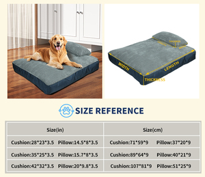 Gran oferta, cama portátil reutilizable y transpirable para mascotas, colchón suave de fácil limpieza para perros y gatos hecho de espuma de lujo - Product Image 4