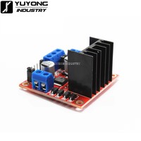 Module de commande de moteur pas à pas DC double pont en H L298N 2A pour Arduino Robot Smart Car
