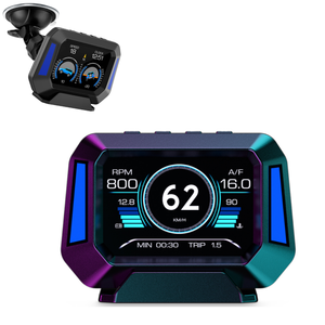 Nueva actualización OBD Gauge Sports Display P21 con pantalla LCD Medidor inteligente multifunción HUD Heads up Display para automóviles - Product Image 1