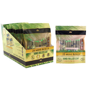 無料サンプル 再封可能 ジッパー付き プラスチック マイラー カスタム印刷 ロール包装 ジップロック シガーバッグ - Product Image 6