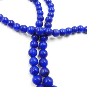 Stock barato venta al por mayor 10mm de moda <span class=keywords><strong>azul</strong></span> oscuro de piedras preciosas perlas naturales - Product Image 2