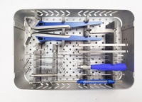 Instruments chirurgicaux vétérinaires spéciaux pour petits animaux pour la chirurgie des fractures, kit médical réutilisable en acier inoxydable, comprenant