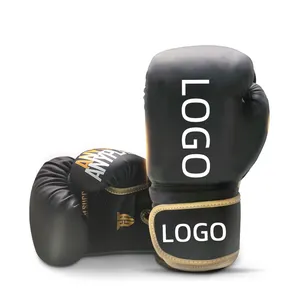 Guantes de boxeo con Logo de diseño personalizado, guantes de boxeo japoneses