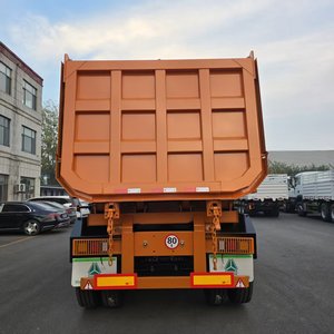 Fournisseur d'usine Chine, Meilleure vente : Semi-remorque benne basculante CIMC 3 <span class=keywords><strong>essieux</strong></span> type U 40 m³ pour transport de marchandises, d'<span class=keywords><strong>occasion</strong></span> - Product Image 5