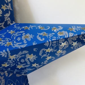 Fatto A mano Pieghevole 45 centimetri di Carta Stella di Illuminazione Lanterna per Albero Di Natale - Product Image 3