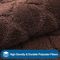 Modern Washable Kitchen Runner Rugs Stain Resist Absorbent Thick Carpet Runner Mats with Non-Slip Rubber Backing