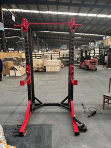 Nhà Máy Tốt Nhất Người Bán Tất Cả Trong Một Đa Tập Thể Dục Điện Giá Nhà Phòng Tập Thể Dục Thiết Bị Nửa Squat Trọng Lượng Giá Với T Hình Dạng Nền Tảng - Product Image 4