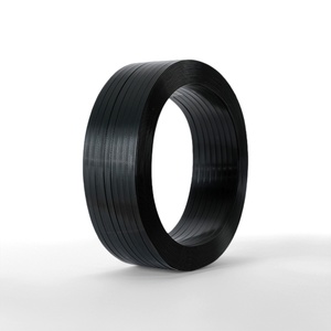 เทปรัดสำหรับสัตว์เลี้ยงแบบใช้มือสายรัดทำจากโพลีเอสเตอร์สีดำทนทาน - Product Image 4