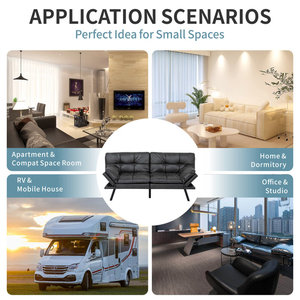 Meubles modernes de salon canapé sectionnel 3 places en cuir <span class=keywords><strong>divan</strong></span> avec rangement canapés-lits multifonctions avec ports USB - Product Image 4