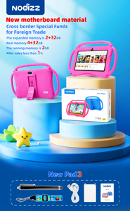 New Pad 3 Dual Core Kids <b>Tablet</b> With Android & IPS Screen 32GB Memory Capacity WIFI Business & Education Games New Product - Product Image 4
