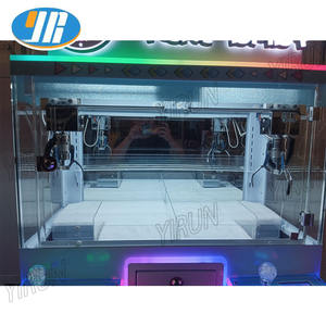 Máquina de Garras Personalizada YIRUN con Logotipo, Mini Máquina de Premios con Clip para <span class=keywords><strong>4</strong></span> Jugadores, Máquina de Juegos de Grúa con Garras, Juguete para Niños - Product Image 4