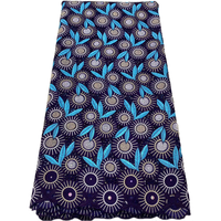 Tissu en dentelle guipure de luxe NI.AI avec pierres, dentelle suisse en coton, tissu en dentelle de coton africain pour femmes africaines, idéal pour les fêtes
