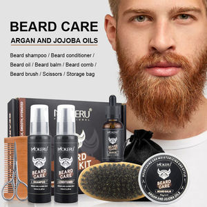 Mokeru Kit de aseo para hombres Etiqueta privada <span class=keywords><strong>Barba</strong></span> Aceite Bálsamo y <span class=keywords><strong>barba</strong></span> Champú Acondicionador Vegan Fórmula líquida Hombres <span class=keywords><strong>Barba</strong></span> Cuidado Set - Product Image 4