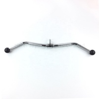 Accesorio de máquina de cable Empuñaduras antideslizantes Colgador giratorio Prensa Pulldown Giratorio Lat Curl Bar