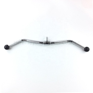 Accesorio de máquina de cable Empuñaduras antideslizantes Colgador giratorio Prensa Pulldown Giratorio Lat <span class=keywords><strong>Curl</strong></span> Bar - Product Image 6