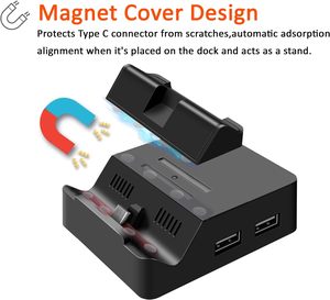 แท่น NS แบบพกพาพร้อมพัดลมระบายความร้อน4K USB-C 3.0 USB - Product Image 5
