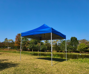 Carpa Gazebo Grande de Metal con Techo de Lona, Colorida, Directamente de Fábrica OEM/DOM para Exteriores, Azul - Product Image 3