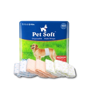 Súper absorbente y a prueba de fugas pet suave tamaño S desechables <span class=keywords><strong>hombre</strong></span> secreto para mascotas perro - Product Image 2