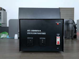 Konverter voltase Step Down 5000w, 5000va 240v ke 110v, colokan 2 - Product Image 4