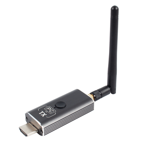 Oright 492FT 150m Extenseur sans fil 1.4 1TX 1/2/3/4 <span class=keywords><strong>RX</strong></span> 1080P 60Hz en alliage d'aluminium gris titane Convertisseur audio - Product Image 5