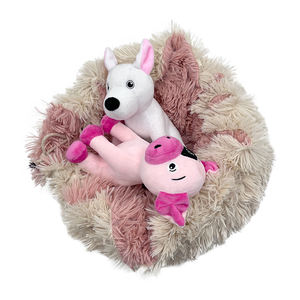 เตียงสุนัขแบบปรับแต่งได้,เตียงสุนัขแบบนุ่มป้องกันความวิตกกังวลสำหรับสัตว์เลี้ยง - Product Image 4