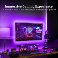 5V Flexible RGB Smart LED Strip Kit Musique Sync App Télécommande USB Chambre TV PC Rétroéclairage