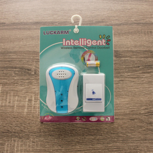 Sonnette de porte sans fil moderne à 32 sonneries, utilisation domestique, portée de 100 m, télécommande, alimentation par batterie, prise secteur, numérique, filaire, appartements - Product Image 6