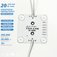 Module LED haute puissance étanche IP68 SMD3030 pour lettres lumineuses, module LED 12V CE RoHS 3030, modules LED blancs pour enseignes et caissons lumineux