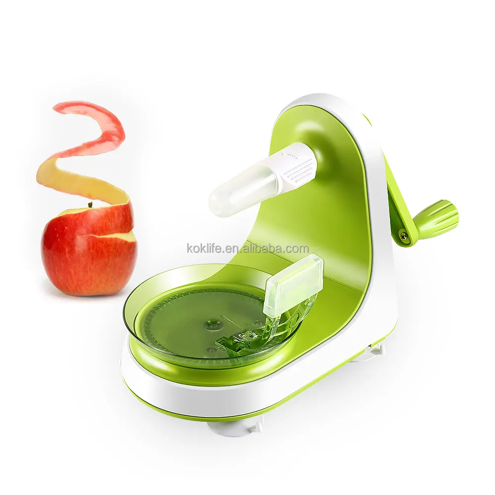 manual pear apple rotary fruit peeler