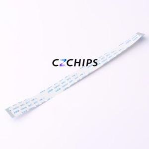 HX FFC-0.5-20P-150mm FFC Cable (Flexible Flat Cable) P=0.5mm Connector 20P 0.5mm 0.3mm Non-Inverting - Product Image 1