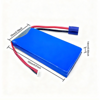 Baterai Lithium High Rate 16340 2000mAh 45C 14.8V untuk Mesin Las Titik untuk Mainan/Elektronik Konsumen/Listrik