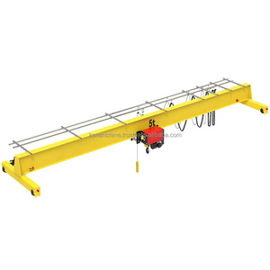 Warehouse Traveling Crane 5 Ton 10 Ton Overhead Crane with <b>Wire</b> Rope Hoist - Product Image 4