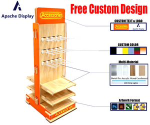 Colección de Exhibidores Electrónicos Apache Custom 3C, Exhibidores de Accesorios para Teléfonos Móviles para Tiendas de Telefonía y Comercios Minoristas - Product Image 3