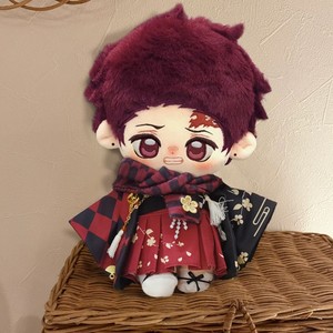 Đồ chơi nhồi bông Kamado Tanjirou nhân vật anime Diệt Quỷ, chất liệu bông mềm mại, đồ chơi hoạt hình dễ thương - Product Image 3