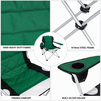 Fauteuil pliant portable ultraléger et confortable pour la randonnée, les voyages, les pique-niques, la pêche, la plage, le camping et le jardin