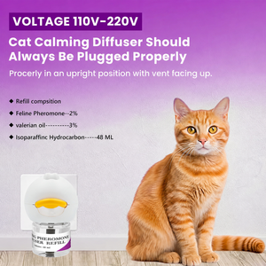 Hot Safe Anti Stress Pet Calmant Phéromone Diffuseur Recharge Kit Pour Chats Soulager L'anxiété De Séparation - Product Image 3