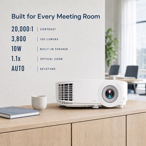<span class=keywords><strong>Proyector</strong></span> BenQ MX560C XGA 1024x768 DLP de 3800 Lúmenes, Contraste de 20000:1, para Salas de Reuniones Empresariales - Product Image 6