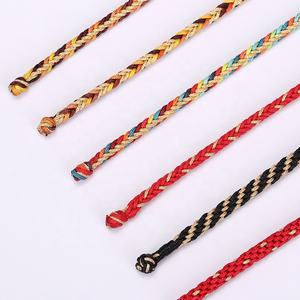 SKY A8 3.5mm braccialetto regolabile intrecciato in oro colorato braccialetti di gioielli personalizzati fatti a mano amicizia con cavo d'oro - Product Image 5