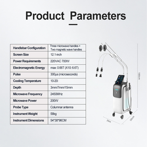 Appareil professionnel de remodelage corporel Cryomagwave, dissolution non invasive des graisses, raffermissement de la peau, anti-âge, appareil de beauté Onda Pro - Product Image 4