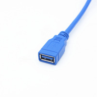 Alta velocidad 1,5 M 3M 5M 5Gbps USB A macho a hembra Cable USB3.0 Cable para impresora teclado ratón y unidad Flash