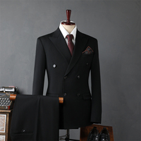 Blazer de Costume Homme Coupe Ajustée Veste d'Affaires Fermeture Boutonnée Grande Taille pour Mariage Été Hiver