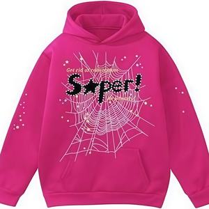 Sweat-shirts à capuche pour hommes en coton de qualité supérieure, 420g, vente en gros d'usine, streetwear, sweats à capuche lourds de créateur pour hommes - Product Image 5