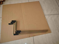 Composants de remorque arrière Support de cric stabilisateur élevé Kit de cric stabilisateur de puissance avec kit d'interrupteur étanche noir Remplacer