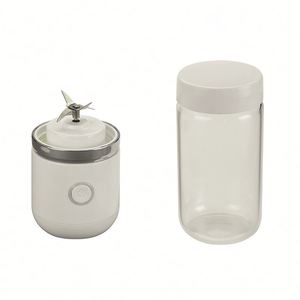 Exprimidor fresco al aire libre 380Ml vidrio 4 cuchillas USB recargable Personal Smoothie <span class=keywords><strong>Mini</strong></span> <span class=keywords><strong>licuadora</strong></span> portátil - Product Image 5
