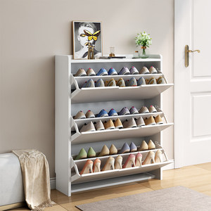 Scarpiera Ultra Sottile OEM ENF per Casa, Mobile Contenitore Ribaltabile per Ingresso, Scarpiera Salvaspazio Integrata - Product Image 1