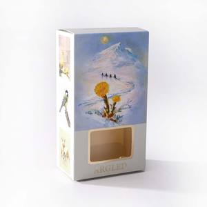 Boîte de papier pour desserts/bonbons/noix/chocolat avec couvercle et fenêtre Recyclable personnalisé brillant/mat laminé en relief enduit UV - Product Image 3