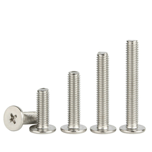 Tornillo <span class=keywords><strong>de</strong></span> máquina <span class=keywords><strong>de</strong></span> cabeza plana <span class=keywords><strong>de</strong></span> acero inoxidable 304 con acabado decapado, <span class=keywords><strong>de</strong></span> accionamiento cruzado, para hardware industrial - Product Image 3