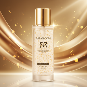 Sérum anti-âge MIRABLOOM GOLD CELLTOX 24K Gold à la niacinamide 100ml, soin anti-rides pour le visage et le corps, éco-responsable, soin de la peau K-Beauty - Product Image 2
