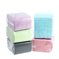 Tampons jetables MASSA pour le polissage des ongles, outil de nettoyage anti-poussière, tapis imperméable résistant à l'huile, outil de tatouage personnalisé à double couche coloré